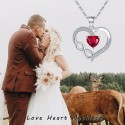 Necklaces for Women Infinity Heart Pendant Necklace Filled 925 Sterling Silver Romantic Anniversary Jewellerys for Her 